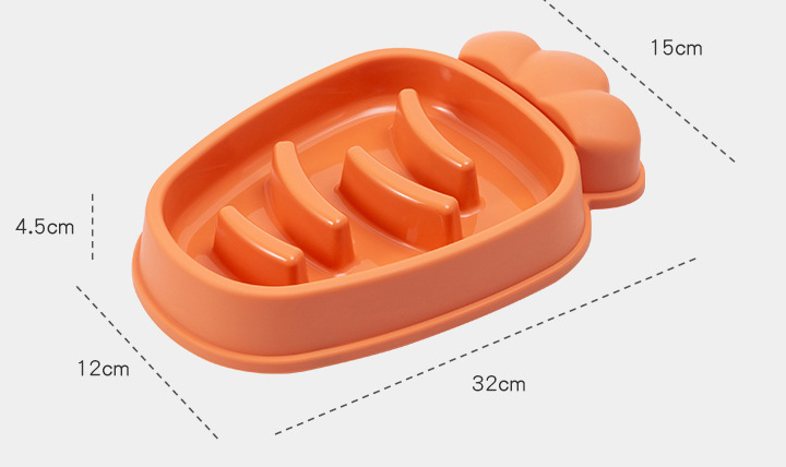 Slow Feed Dog Bowl - Anti-Choke Design