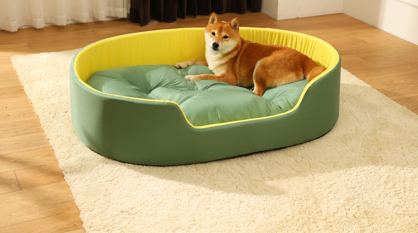 CalmNest™ – Cama Anti-Ansiedade para Pets