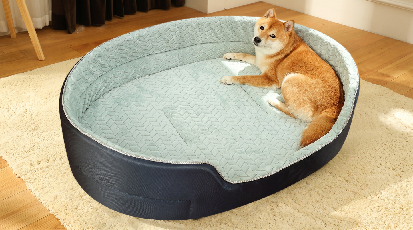 CalmNest™ – Cama Anti-Ansiedade para Pets