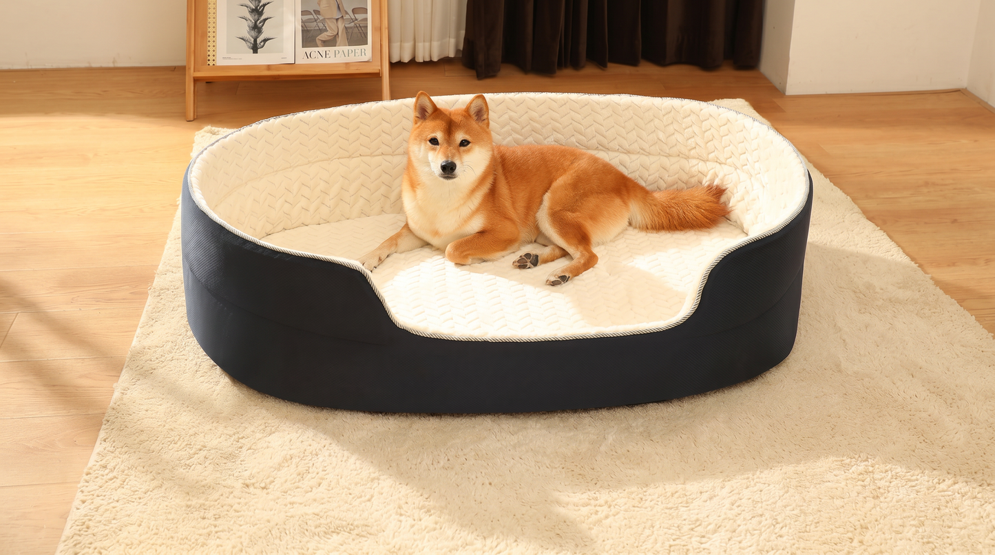 CalmNest™ – Cama Anti-Ansiedade para Pets