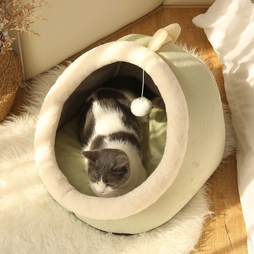 Vila Sanitária para Gatos Semicerrada Removível e Lavável
