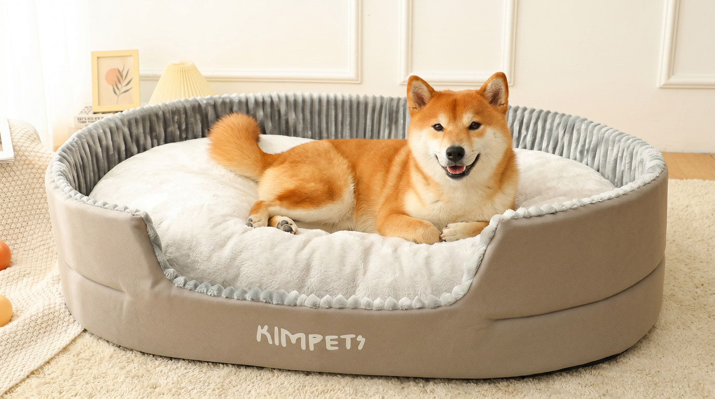 CalmNest™ – Cama Anti-Ansiedade para Pets
